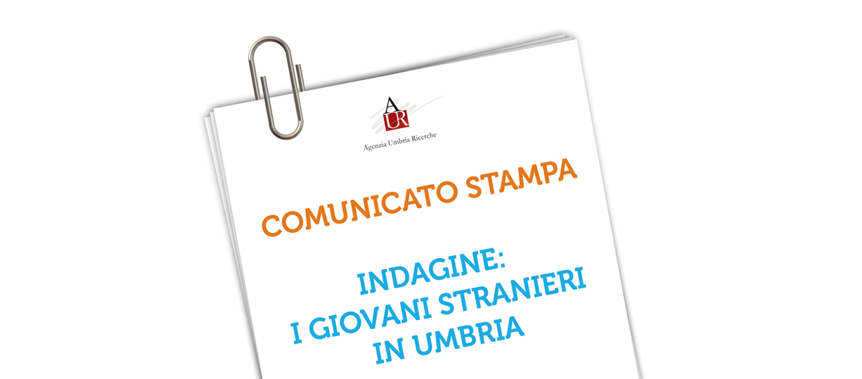 Comunicato stampa – Indagine: I giovani stranieri in Umbria
